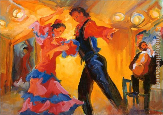 Flamenco Dancer La Pareja del Flamenco